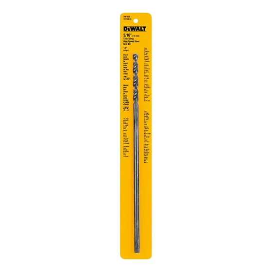 Brocas, Mecha 30cm Largo Black&gold (5/16 PuLG 7,9mm) Dewalt