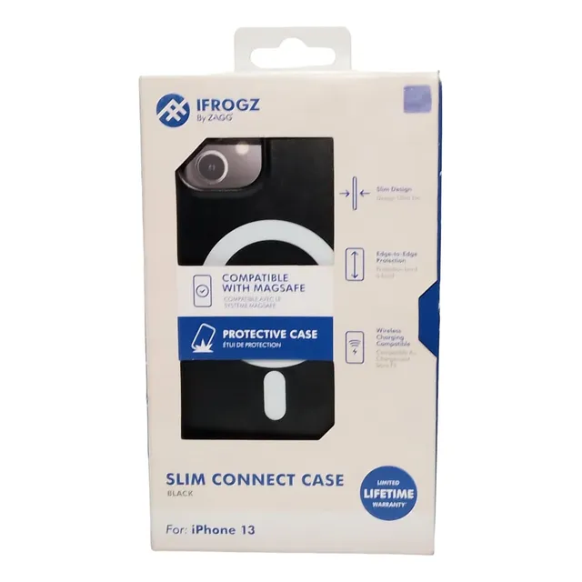 Protector Compatible Con iPhone 13 Ifrogz Negro/magsafe