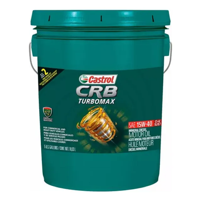 Aceite Castrol Crb Plus 15w40 Por 18,9 Litros - Tyt