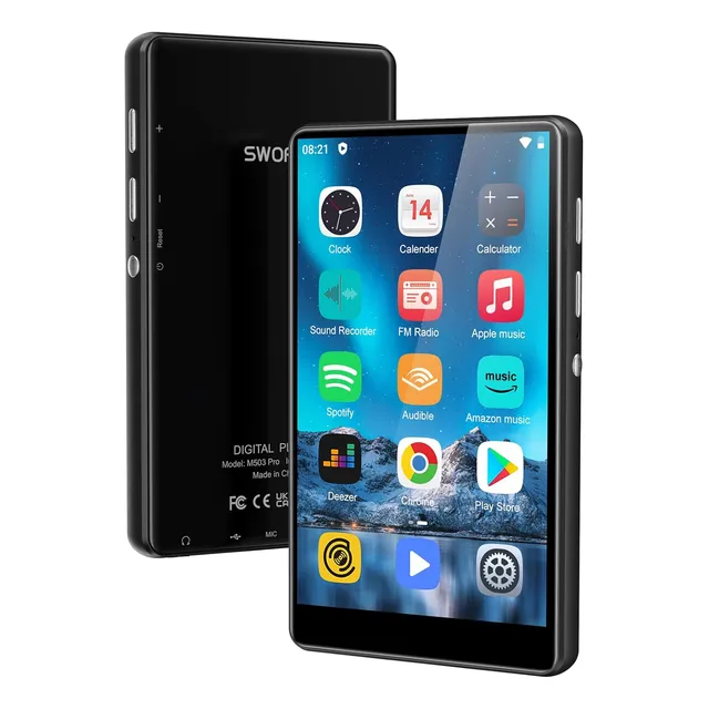 Reproductor Mp3/mp4 Swofy M503 Pro, Bluetooth, Wifi, Spotify