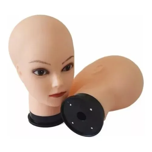 Maniquí Exhibidor Cabeza Dama Para Gorros Y Pelucas