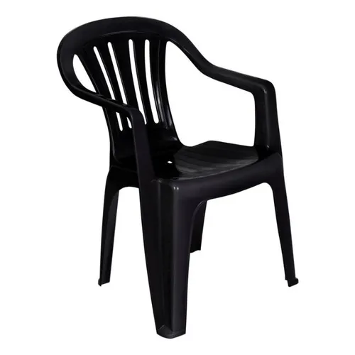 Sillón Mor Plastic Color Negro