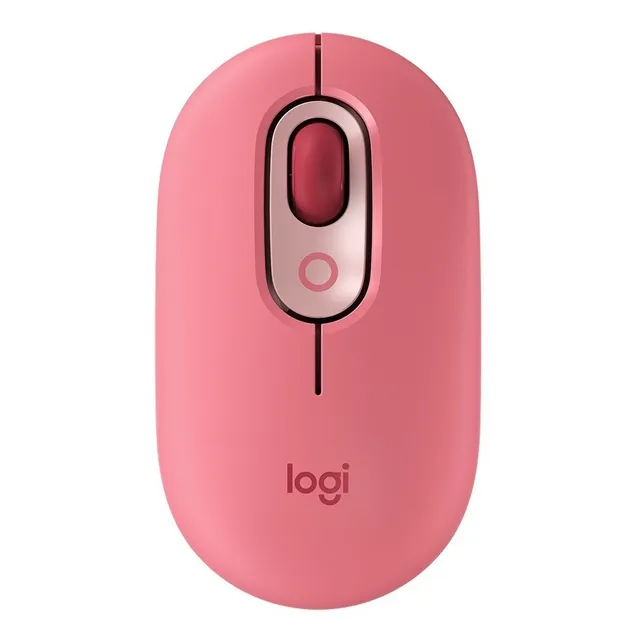 Pop Mouse Inalámbrico Con Emojis Personalizables Logitech Color Heartbreaker