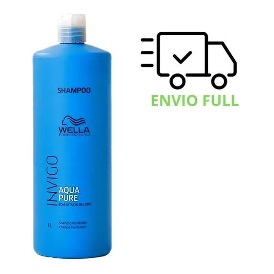 Shampoo Purificador Anti-resíduos Invigo Aqua Pure 1000ml