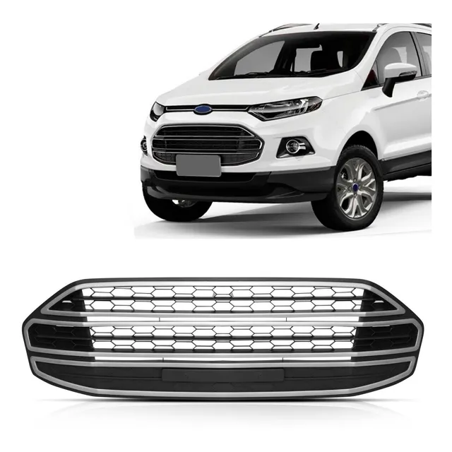 Grade Ecosport 2013 2014 2015 2016 Com Friso Cinza