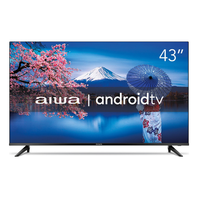 Smart Tv 43'' Android Dolby Aws-tv-43-bl-02-a Aiwa Bivolt Smart Tv 43'' Android Dolby Aws-tv-43-bl-02-a Aiwa Bivolt