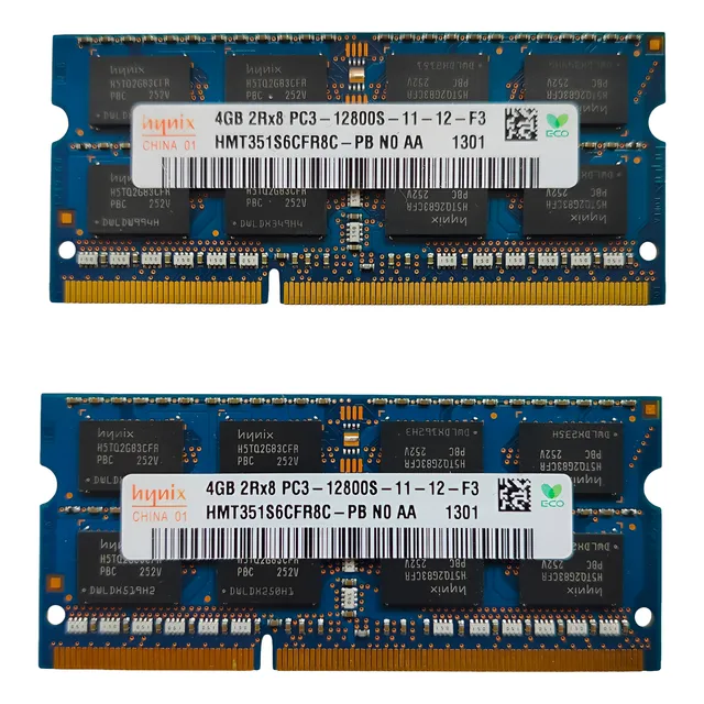 Memorias Ram Hynix 8gb (4gbx2) 2rx8 Pc3-12800s Hmt351s6cfr8c