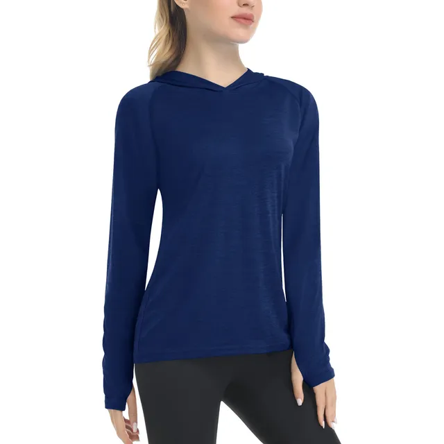 Crysully Sudadera Capucha Manga Larga Proteccion Solar Upf