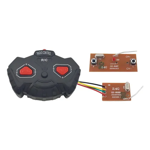 Receptor DumboRC P6FG Con Giroscopio De 6 Canales – Compatible Con Transmisor P6FG Para Coches, Barcos Y Tanques RC
