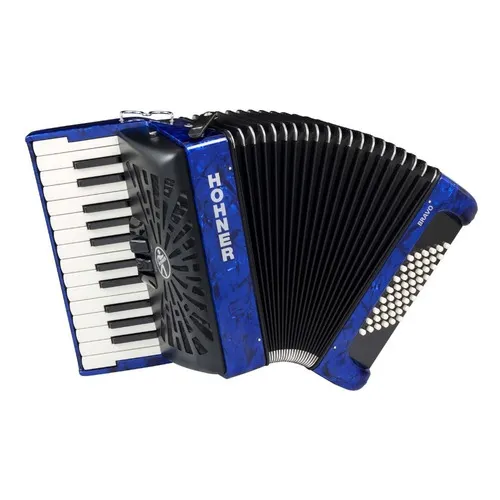 Hohner Acordeon Bravo Ii 48 Bajos Azul