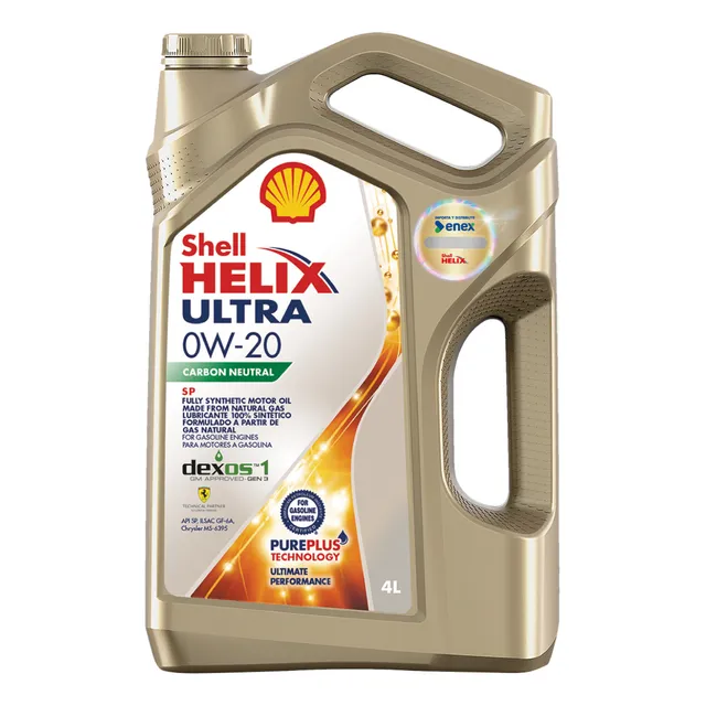 Aceite De Motor Shell Helix Ultra Sp 0w20 4 Lt