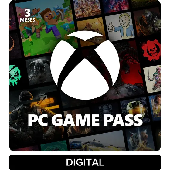 Xbox Game Pass para PC assinatura 3 meses (Digital)