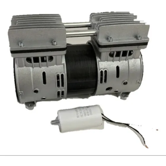 Motor Compresor De Aire Libre De Aceite 1hp Odontologia