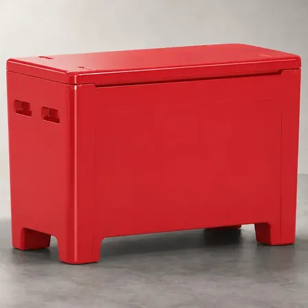 Caixa Térmica 360 Litros Polietileno / Plástico - Asperbras Vermelho