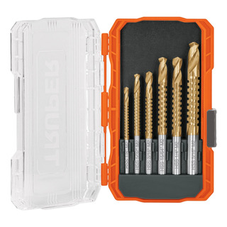 Jgo 6 Brocas Helicoidales C/sierra Punta Split Point Truper Jgo 6 Brocas Helicoidales C/sierra Punta Split Point Truper