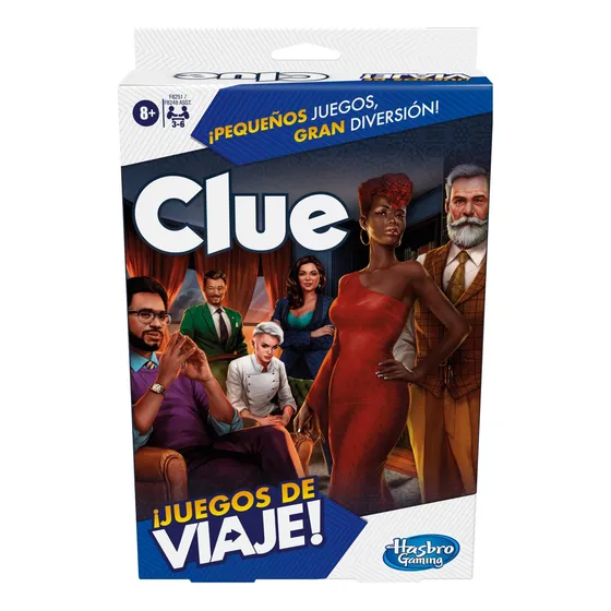 Juegos De Viaje Refresh - Clue - Hasbro
