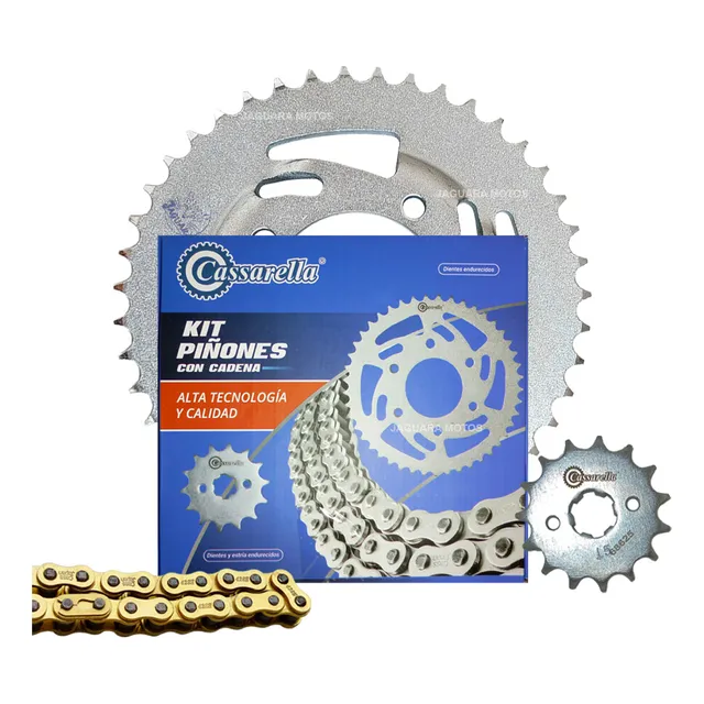 Kit Arrastre Dsr 200 Um Cadena Dorada Cassarella