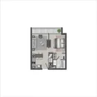 1 dormitorio  |  1 baño