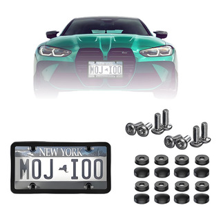 Par De Porta Placas Universal Automotriz Micas Transparentes Par De Porta Placas Universal Automotriz Micas Transparentes