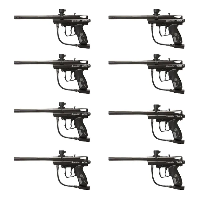 Paquete 8 Marcadoras Spyder Victor .68 Gotcha Xchws P