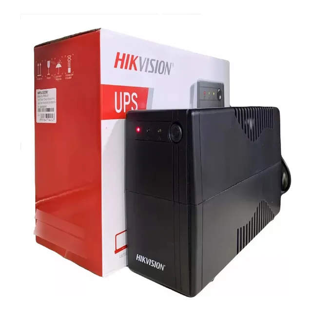 Ups Backup Bateria Regulador Hikvision 600va