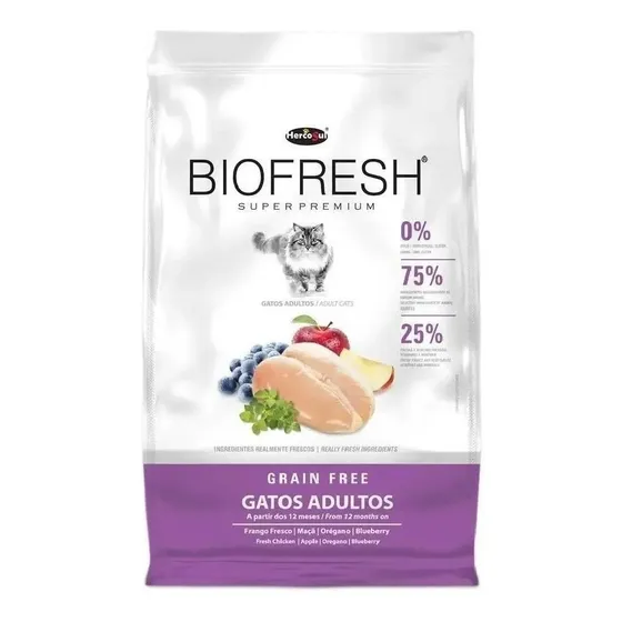 Alimento Biofresh Super Premium para gato adulto sabor mix de 1.5 kg | Cuotas sin interés