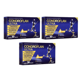Kit Condrofan Ultra Airela Com 3 Caixas De 30 Cápsulas Cada Kit Condrofan Ultra Airela Com 3 Caixas De 30 Cápsulas Cada