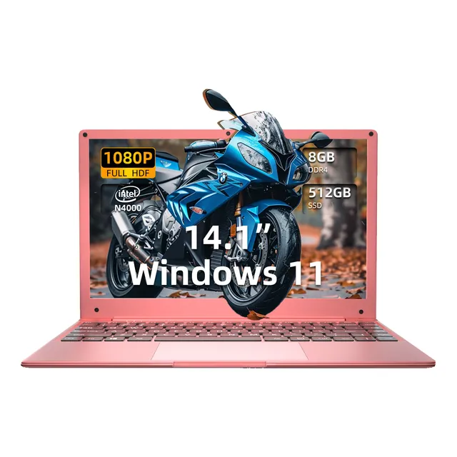 Laptop 14.1 Hd Intel Celeron N4000 8gb Ddr4 512gb Ssd