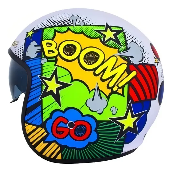 Casco Punto Extremo Boom! Color Blanco Tamaño del casco XL