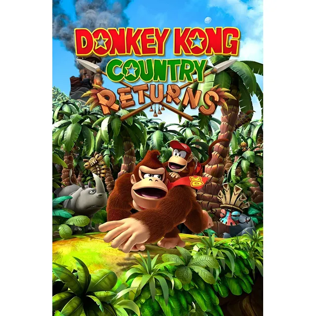 Donkey Kong Country Returns Hd Switch Juego Nintendo Switch