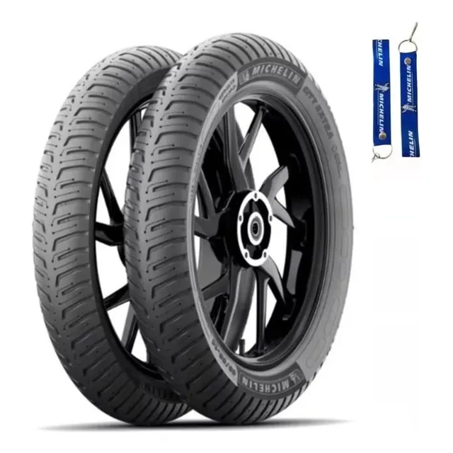 Llantas 120/80-16  + 90/80-16  Michelin City Extra Tubeless