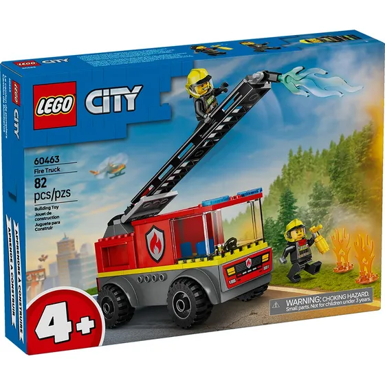 Lego Camión De Bomberos Con Escalera (60463)
