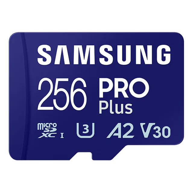 Tarjeta de memoria Samsung Pro Plus 256gb Azul