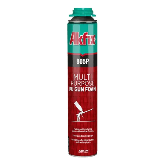  Espuma Poliuretano Multiuso 805p 750ml Akfix Uso C/pistola