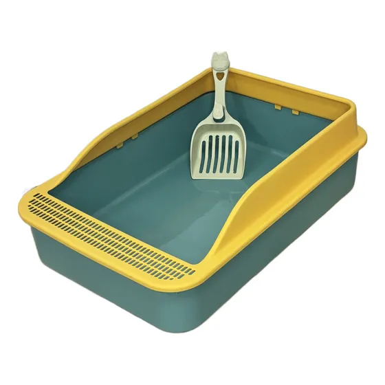 Baño Arenero Para Gatos Destapado + Pala
