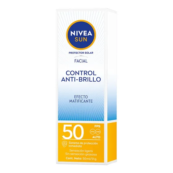Nivea Sun Facial-control Antibrillo Fps 50 50ml