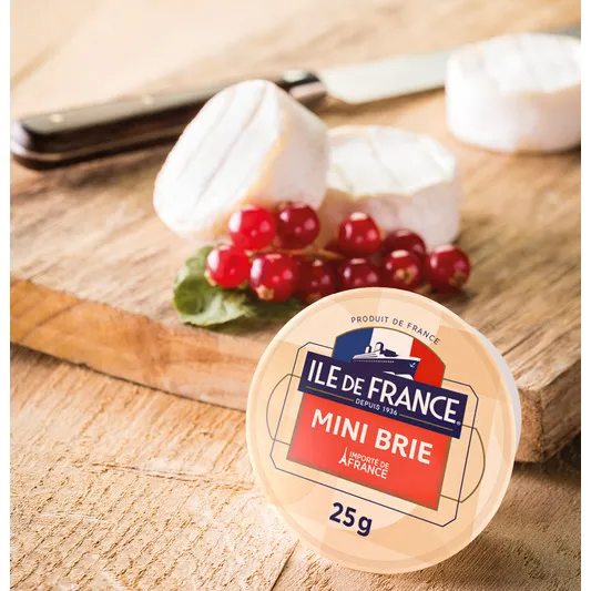Pack X2 Mini Brie X25gr Ile De France