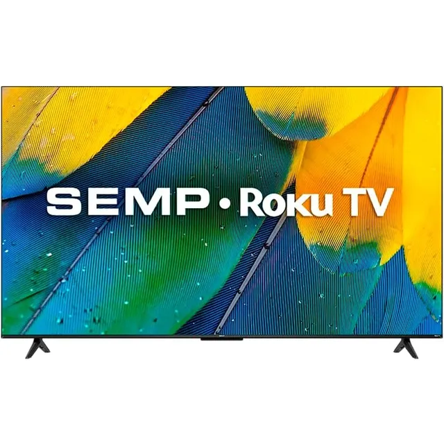 Smart Tv Led 50 Rk8600 Roku Tv 4k Uhd Hdr Wifi Dual Band Semp 110v/220v Smart Tv Led 50 Rk8600 Roku Tv 4k Uhd Hdr Wifi Dual Band Semp 110v/220v