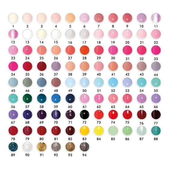 Colores Permanentes Para Uñas Top Y Base Pack X6 A Escoger Color