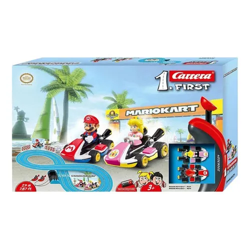 Autorama Carrera First Nintendo Mario Kart X Peach 2,4 m