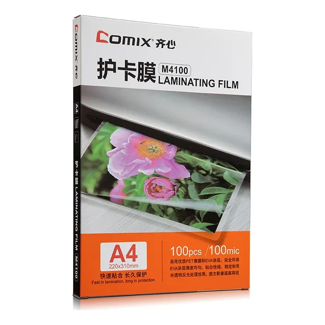 Pack X100 Láminas Para Plastificadora Laminadora A4