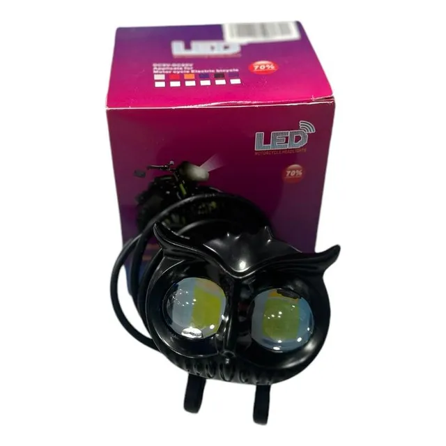 Faro Led Universal Con Diseño Buho