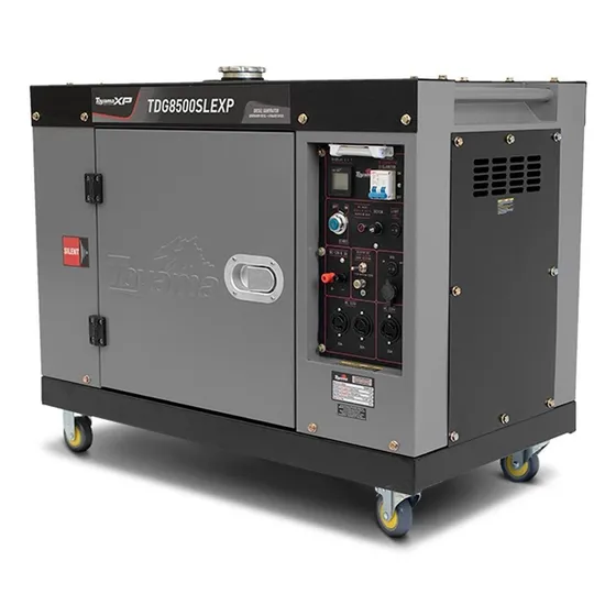 Generador portátil Toyama TDG8500SLEXP 5.6W monofásico con tecnología AVR 115V/230V
