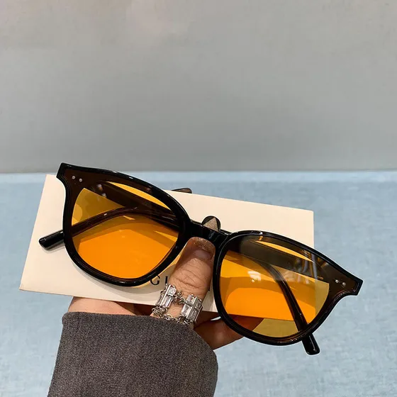 Gafas De Sol Retro Para Hombre, Estilo Coreano Caliente En I