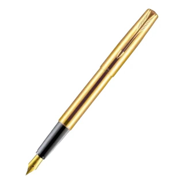 Pluma Fuente Parker Frontier Gold Dorado Incluye Cargas