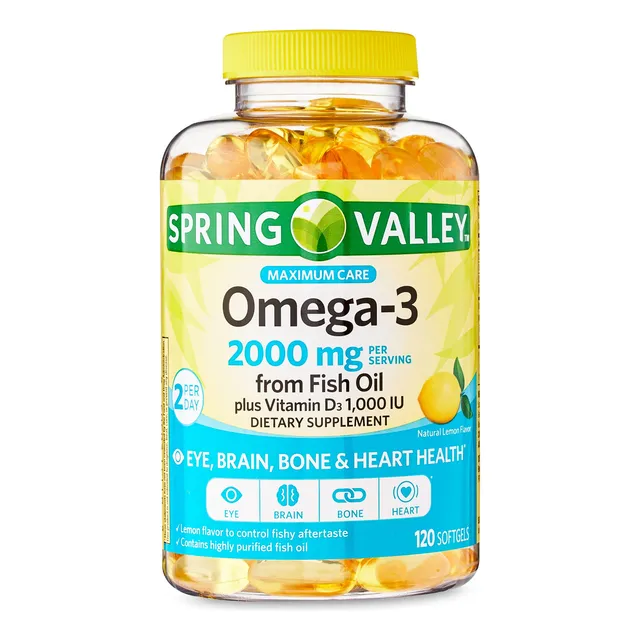 Omega 3 2000 Mg Plus D3 1000 Ui - Unidad a $210092