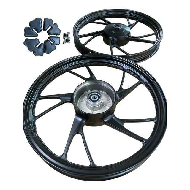 Rodas Cg Titan 150 04-13 Cg Start160 Pé Galinha Preto Tambor Rodas Cg Titan 150 04-13 Cg Start160 Pé Galinha Preto Tambor