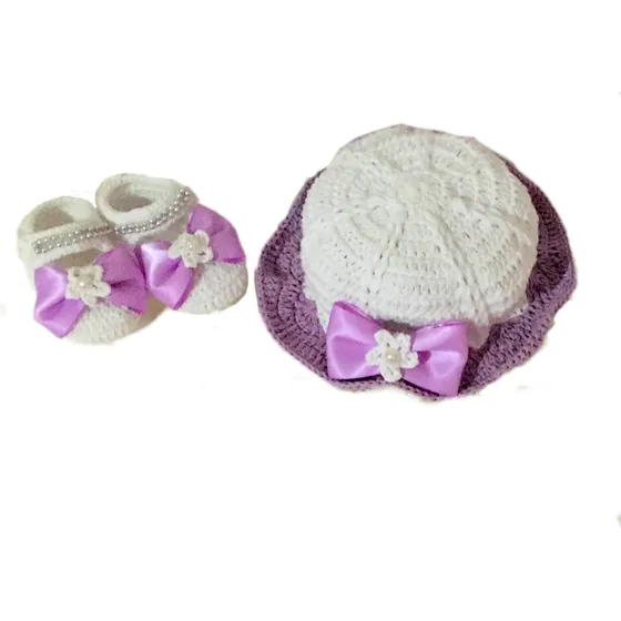 Set Para Bebe Niñas Y Bebés Tejido  (simple Knit)