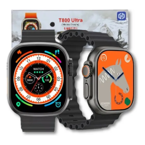Smartwatch Relógio Smart T800 Ultra Tela Amoled Bluetooth
