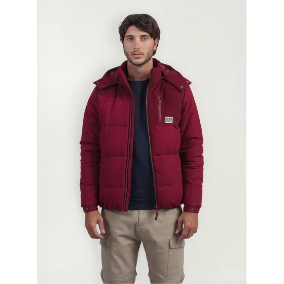 Campera Corderoy Capucha Desmontable Oxford Polo Club